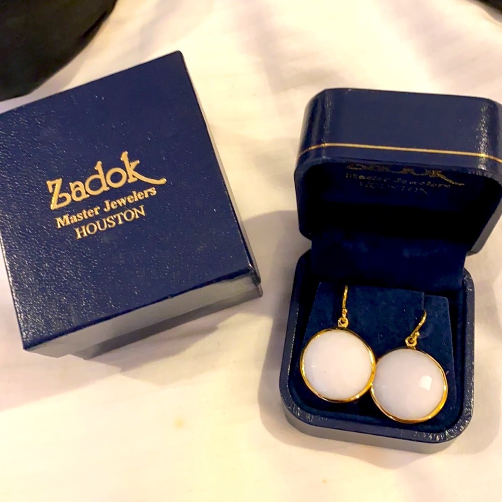 💥2xHP💥 SOLD IPPOLITA LOLLIPOP 18K GOLD QUARTZ EARRINGS - Picture 2 of 16